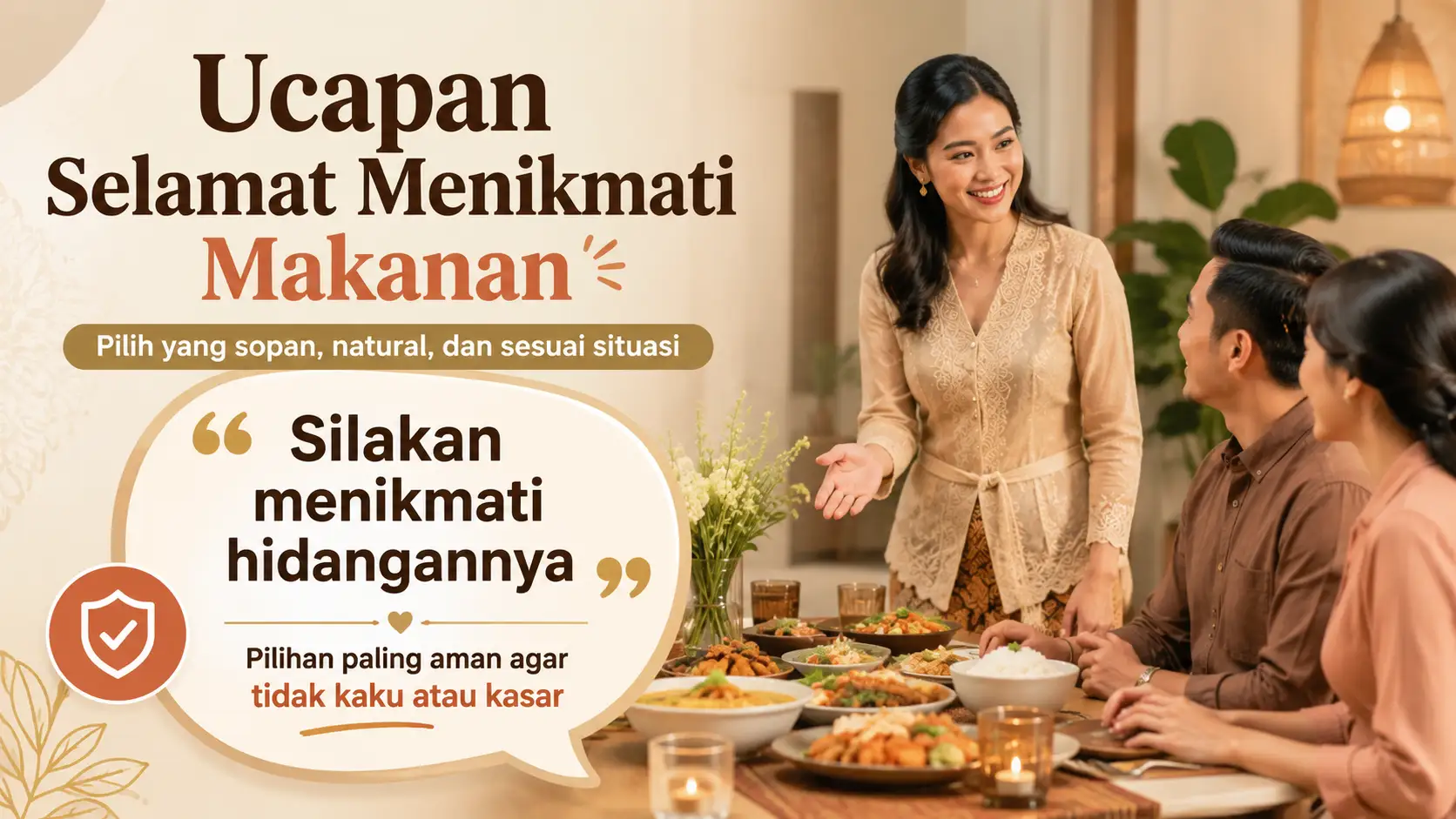 Ucapan Selamat Menikmati Makanan