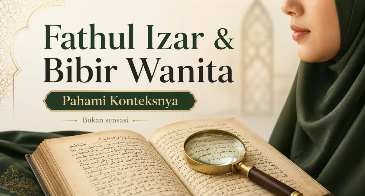 kitab fathul izar tentang bibir wanita