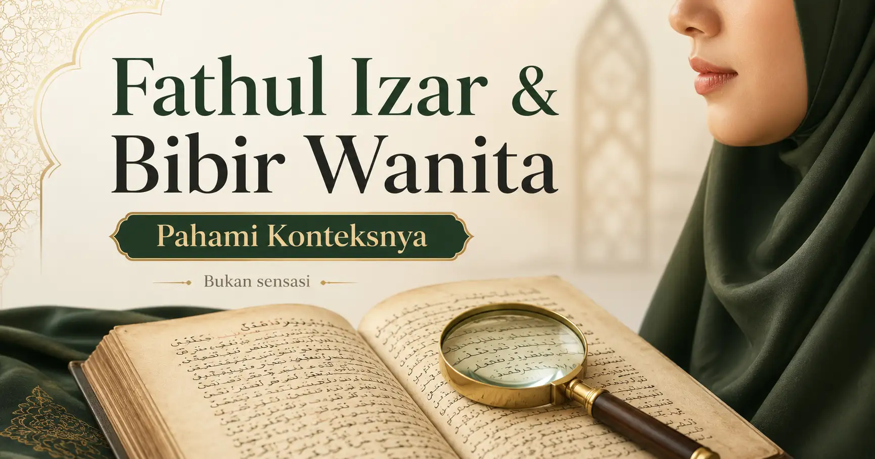 kitab fathul izar tentang bibir wanita