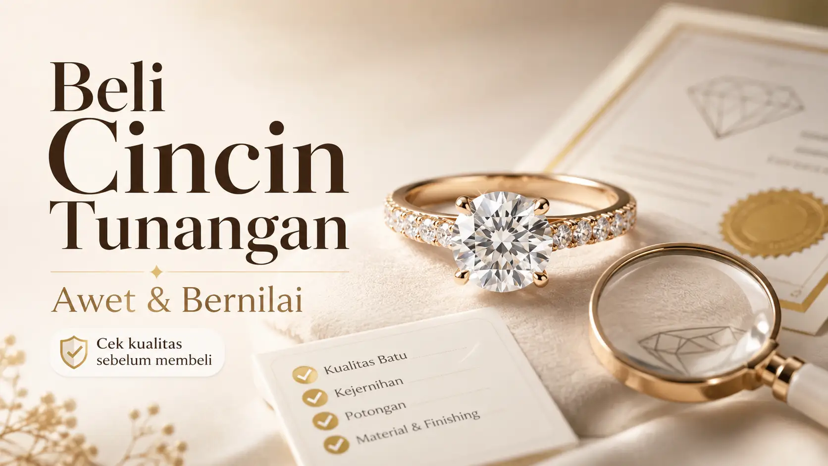 beli cincin tunangan